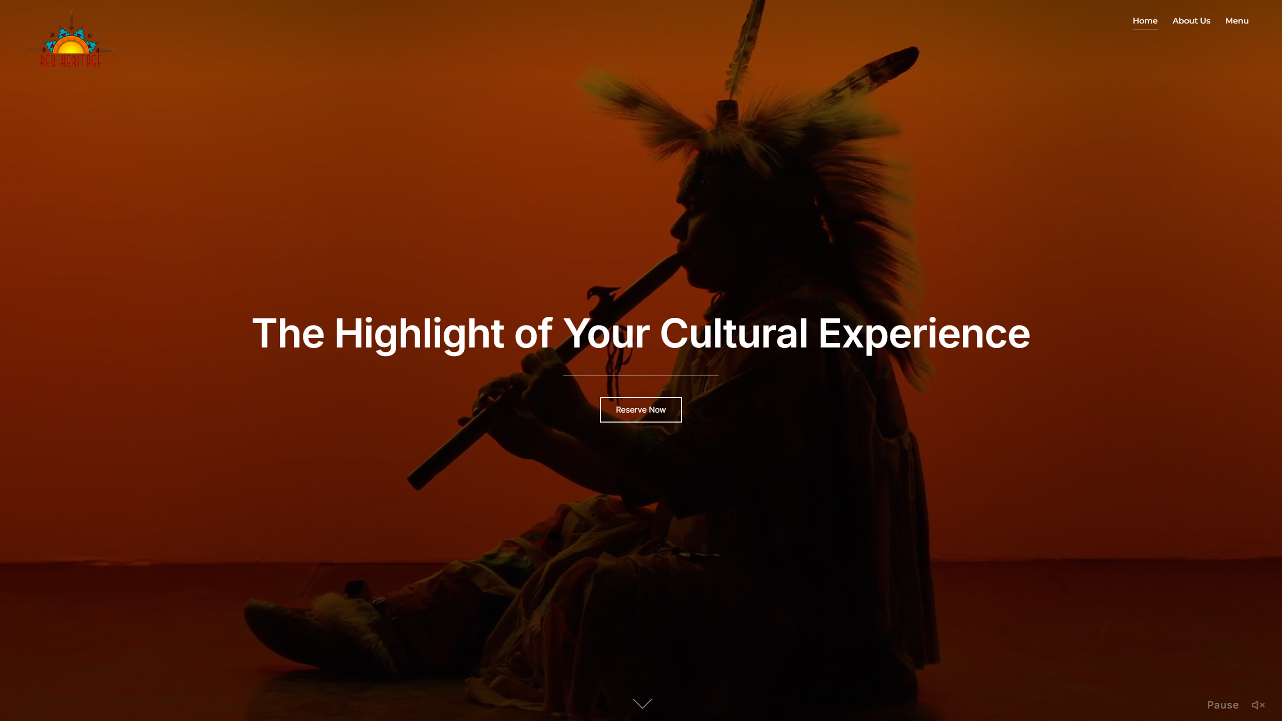 Screenshot of Red Heritage Native American Dinner Show